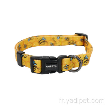 collier de chien imprimé par transfert thermique